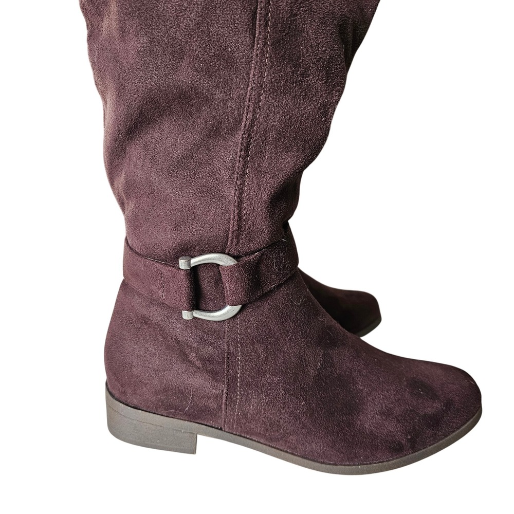 Journee Collection Cate Women's Cate Wide Calf Western Boots Size 7 WIDE New‎ - Picture 2 of 8